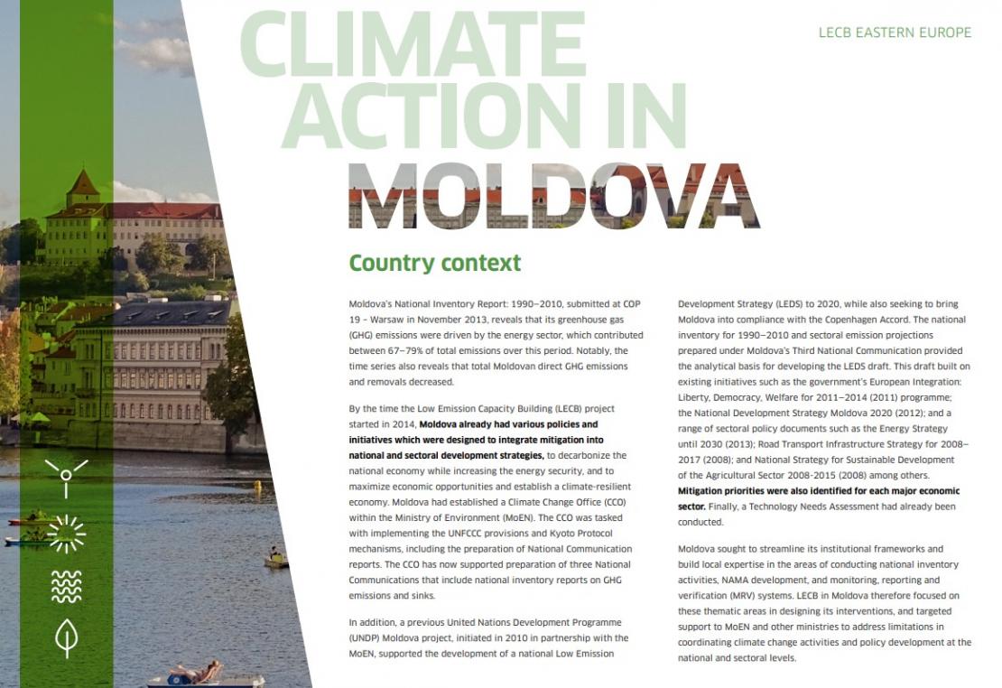 LECB Programme Impact and Results: Moldova