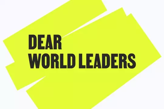 Dear World Leaders - herramientas de promoción y defensa climática