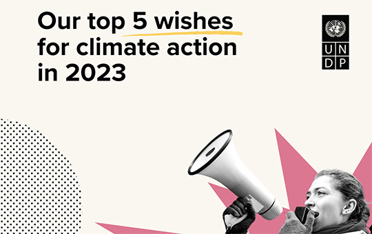 Our top 5 wishes for climate action in 2023