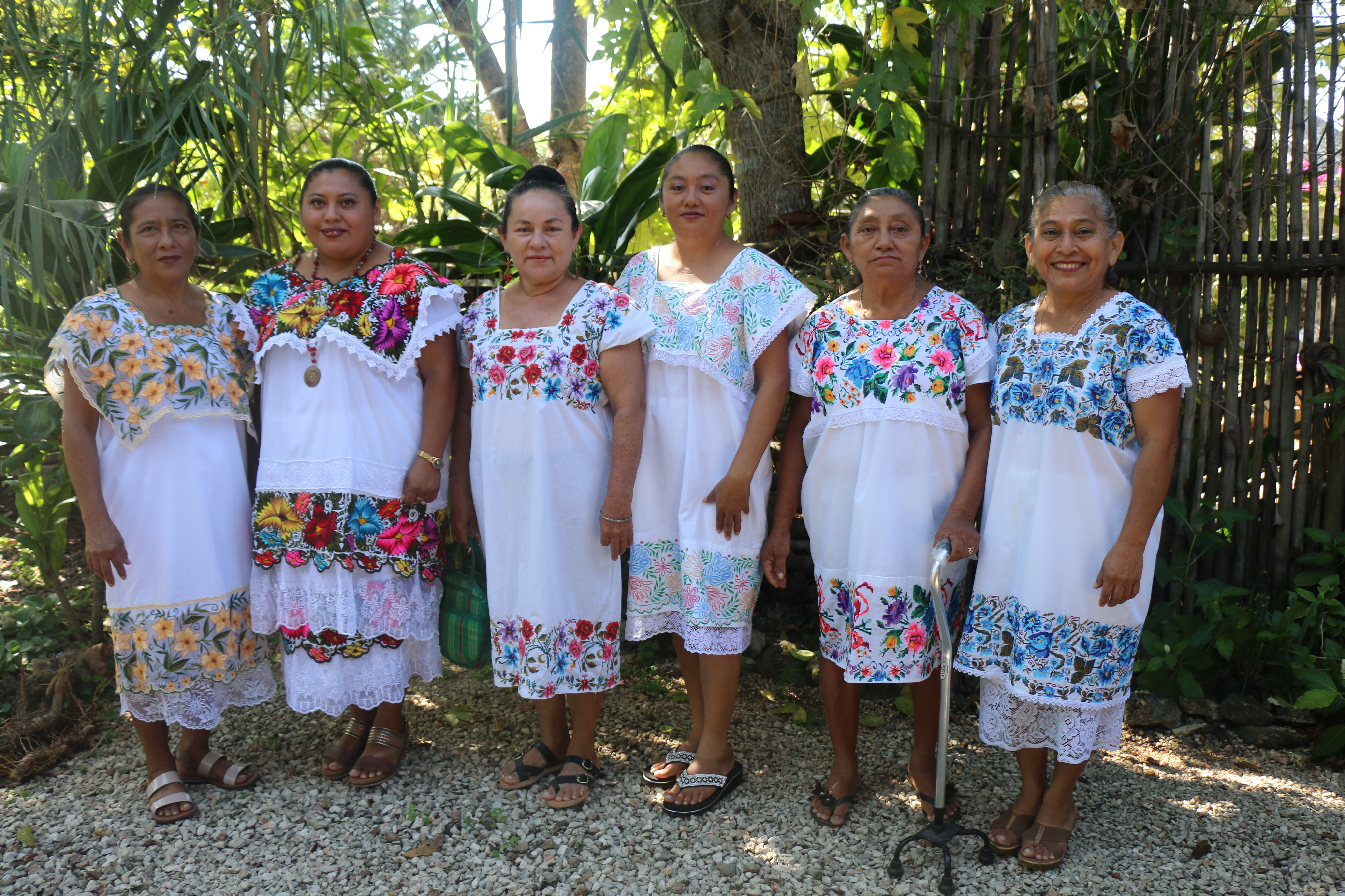 Indigenous Maya women in Yucatán, Mexico.