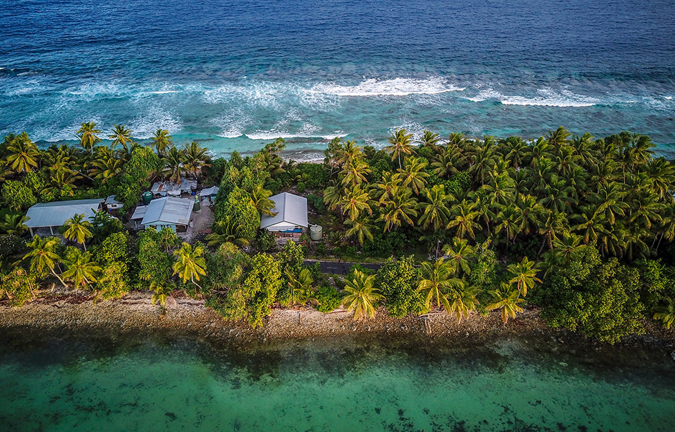 Funafuti island, Tuvalu. Photo: Aurélia Rusek / UNDP