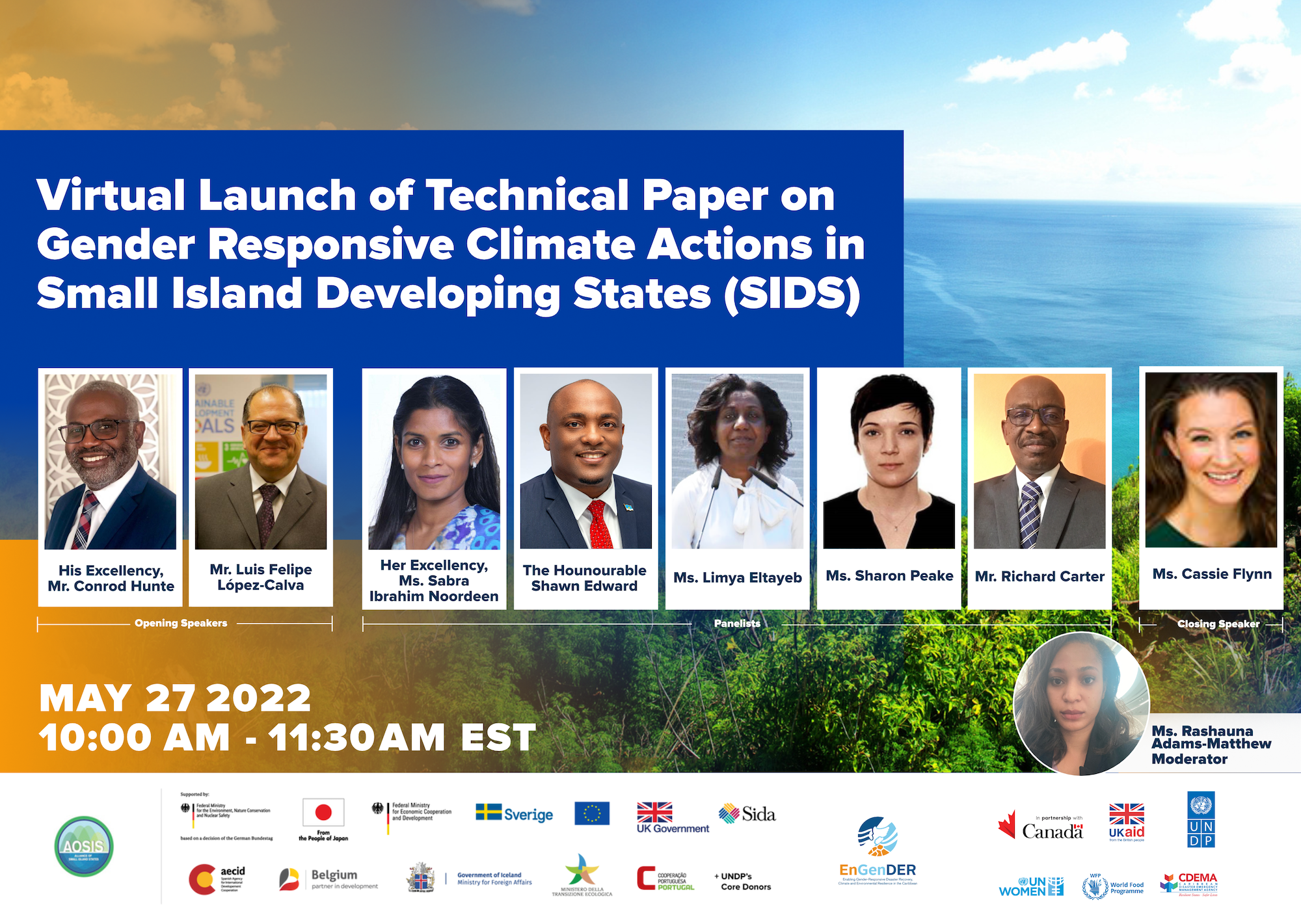 Launch of Technical Paper on Gender-Responsive Climate Action in SIDS