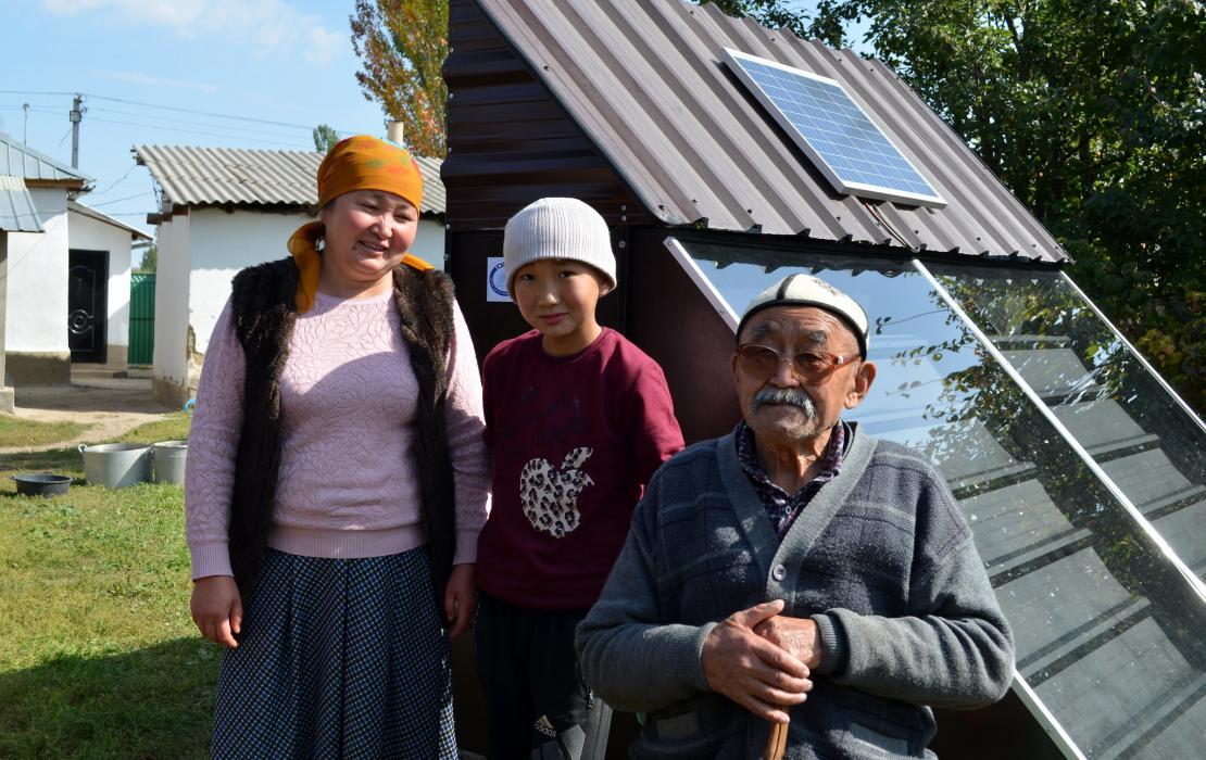 Together with partners, UNDP is working to increase access to renewable energy in rural areas of Kyrgyzstan