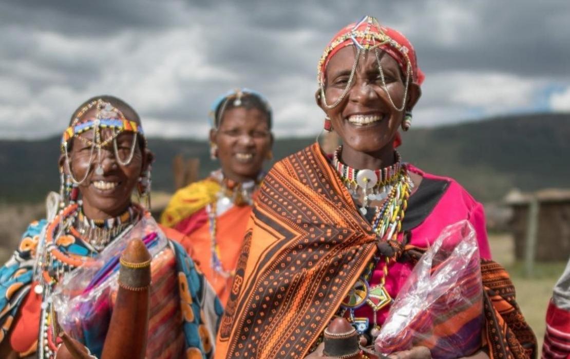 Mujeres de la comunidad Masai en Kenya