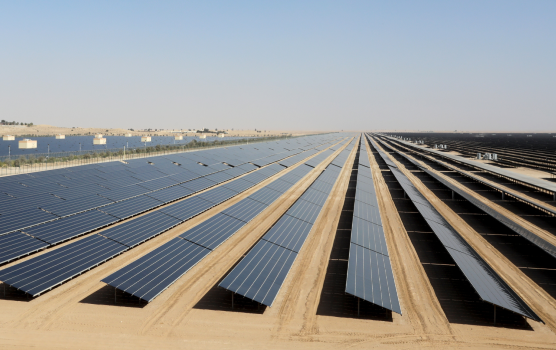 Solar panels in Dubai