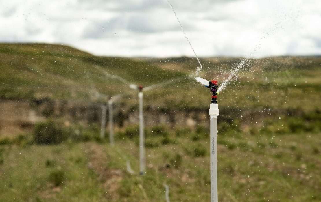 Irrigation systems based on solar-pumps in Bolivia