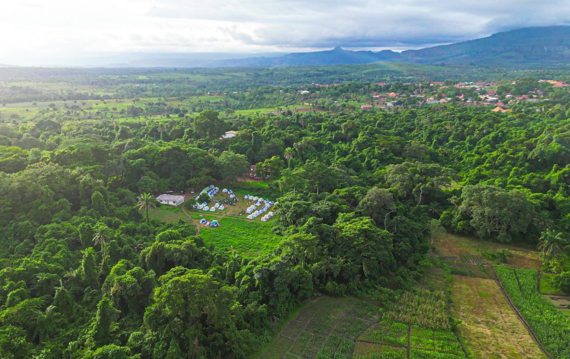 Photos: Bakary Cissoko / UNDP Guinea National Climate Camp in Kindia in 2024, where 256 young people participated in hands-on trainings on project planning, environmental leadership and putting NDCs into action