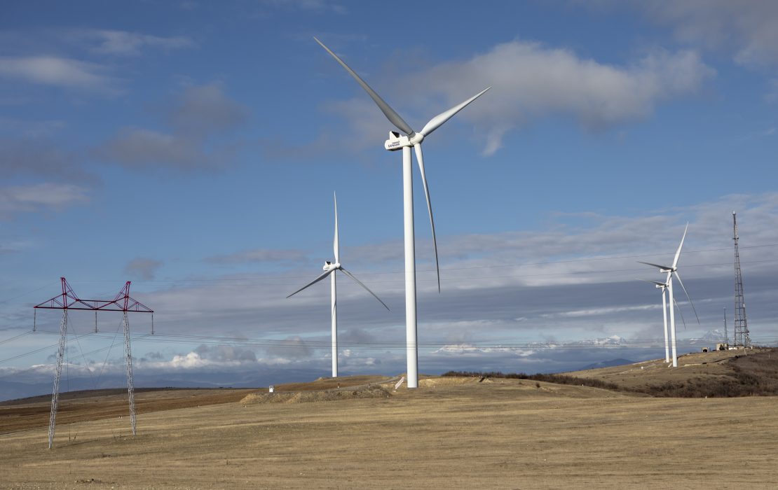 Wind farms help advance the sustainable energy transition in Georgia