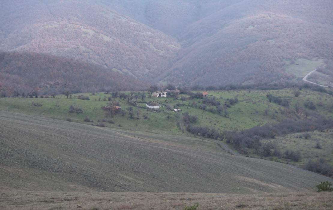 Hiking route in Kosovo