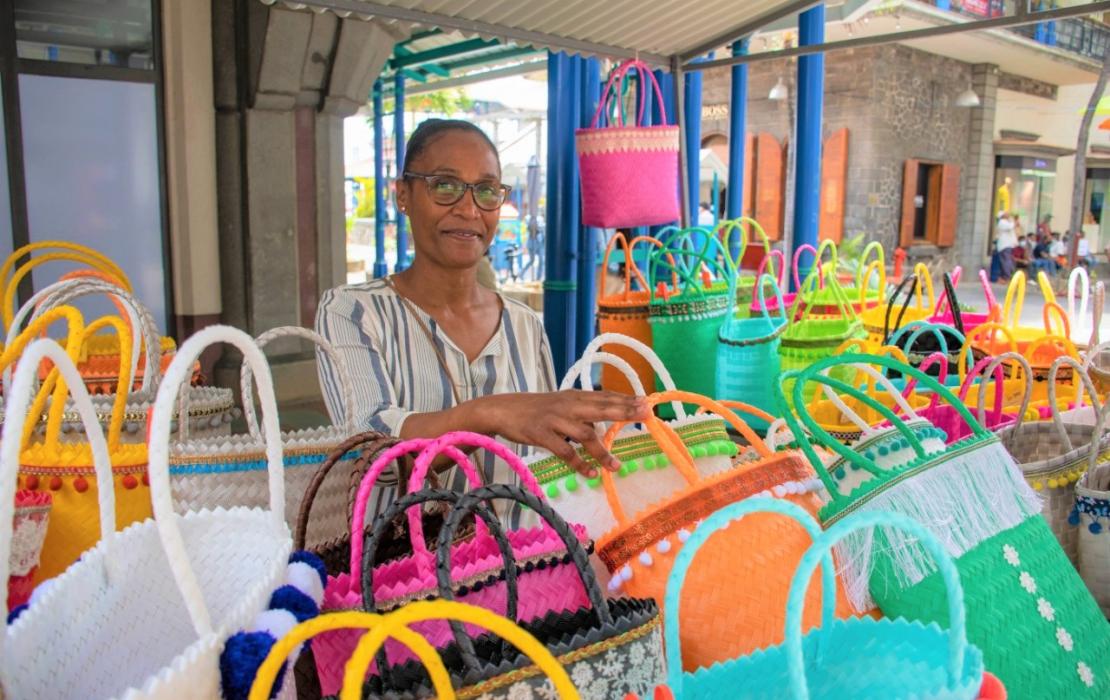 Plastic free bags sold in Mauritius