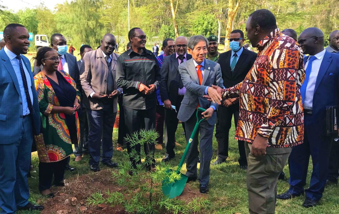 President of Kenya sets ambitious 30% target for forest cover by 2050 