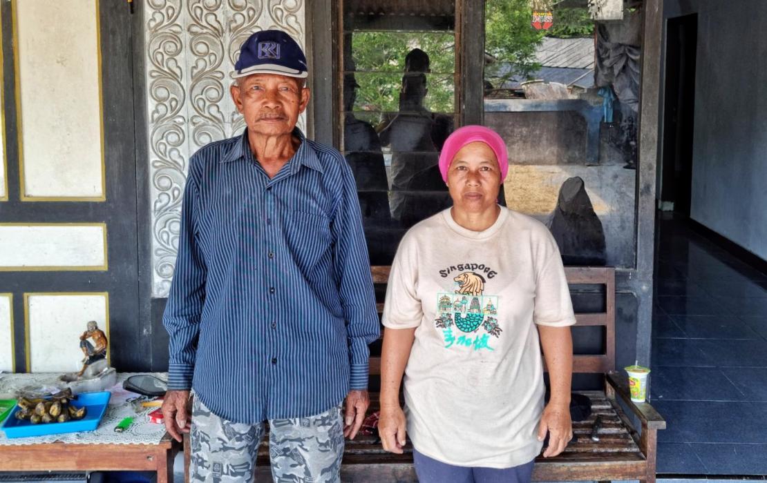 Locals who live nearby the Piyungan landfill in Yogyakarta, Indonesia.