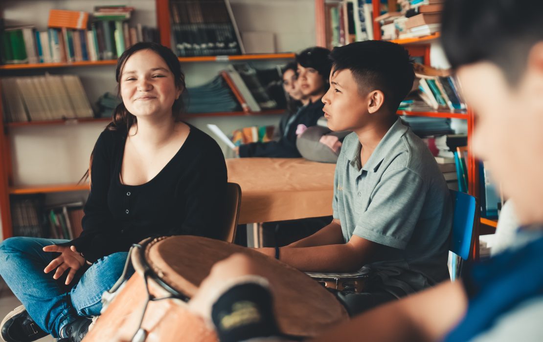 Taller de música en Uruguay