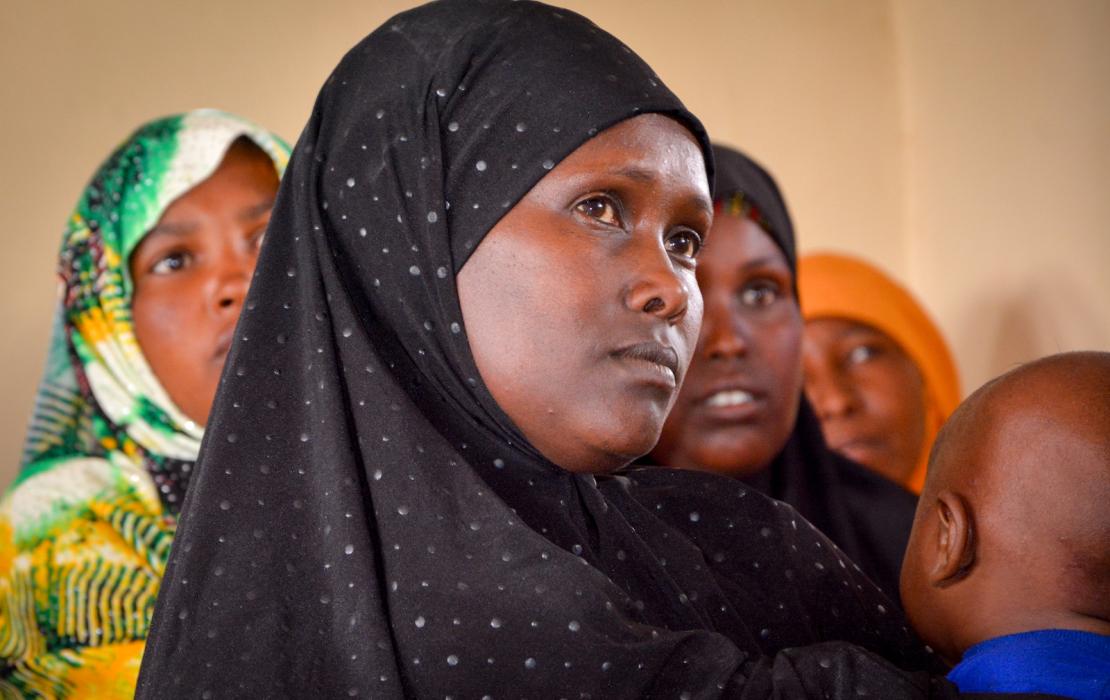 Women and youth participate in climate action consultations in Somalia