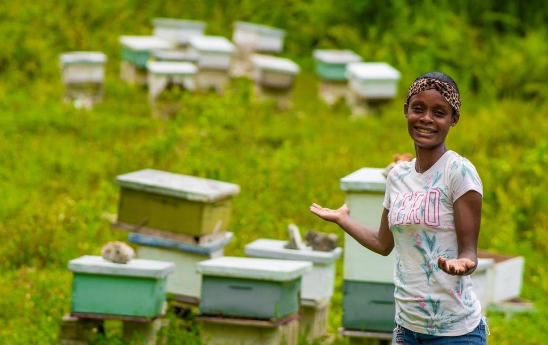 Beekeper in Jamaica