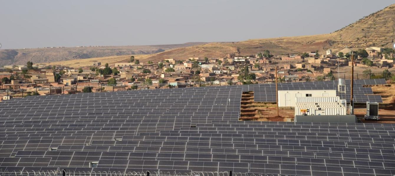 Solar panels in Eritrea