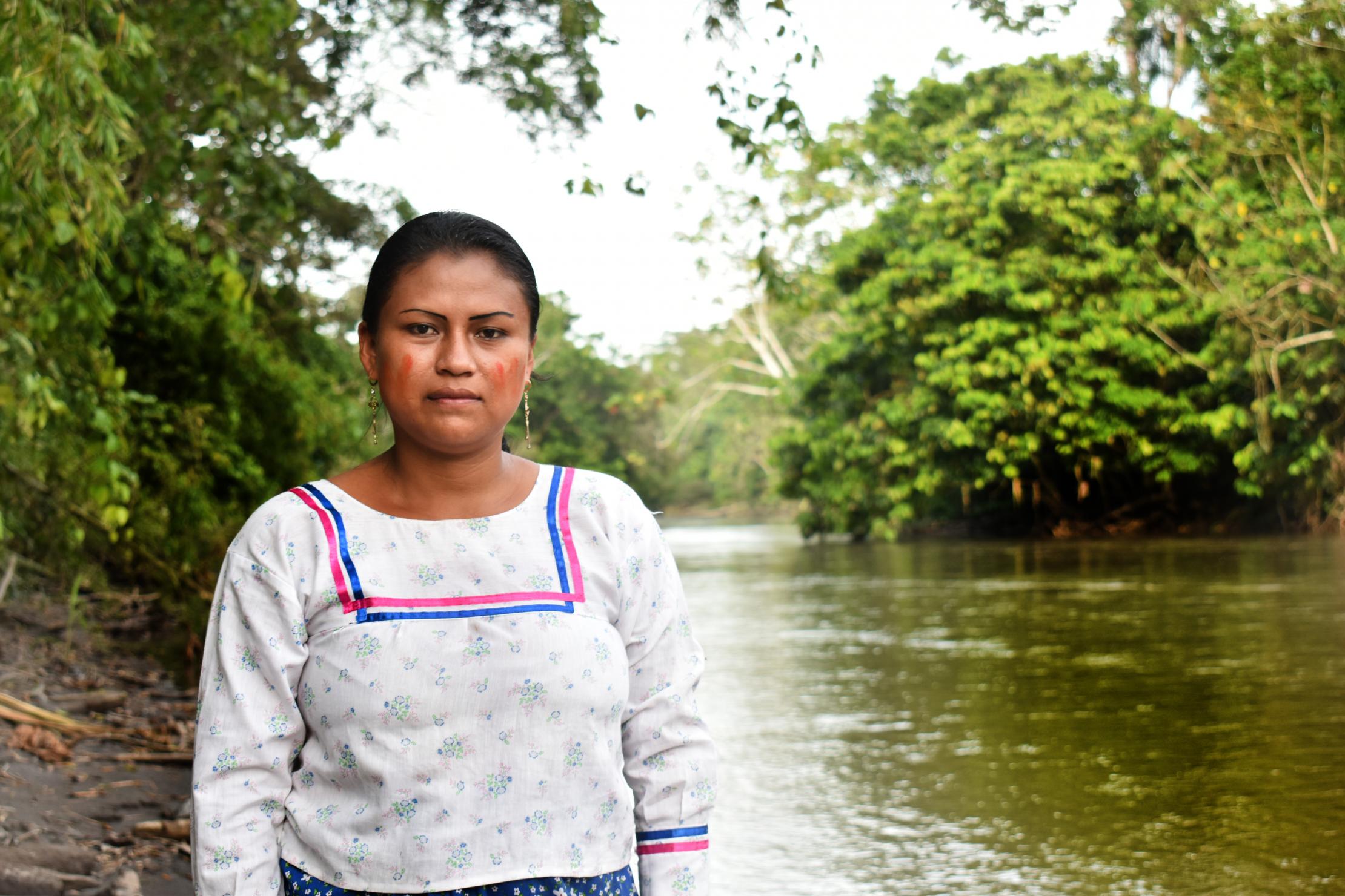 Nelly Grefa, Presidenta de la Comuna Chikta. Foto: PROAmazonía