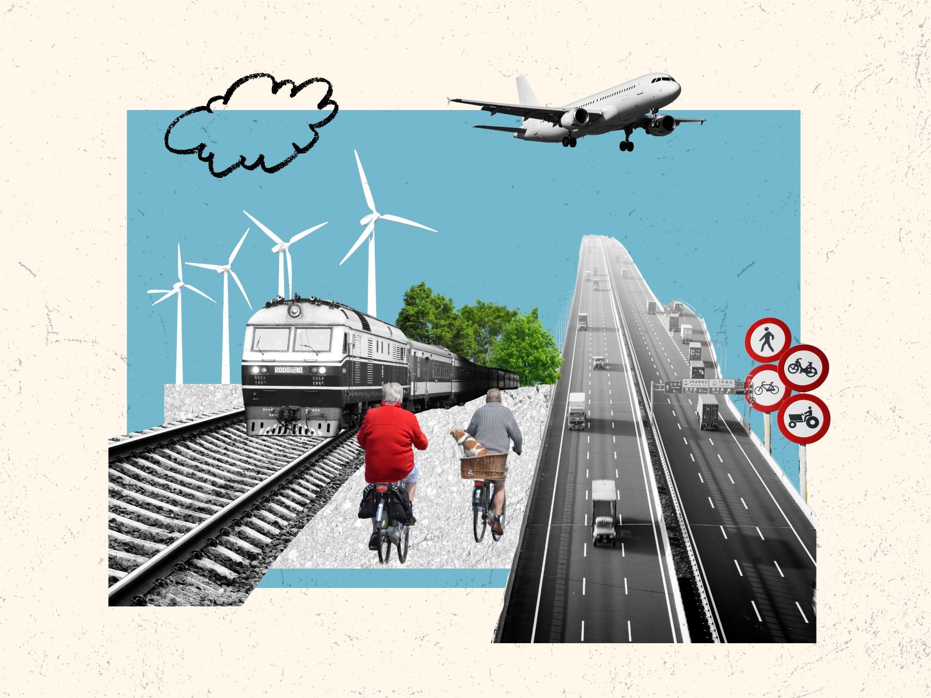 What is sustainable transport and what role does it play in tackling climate change?