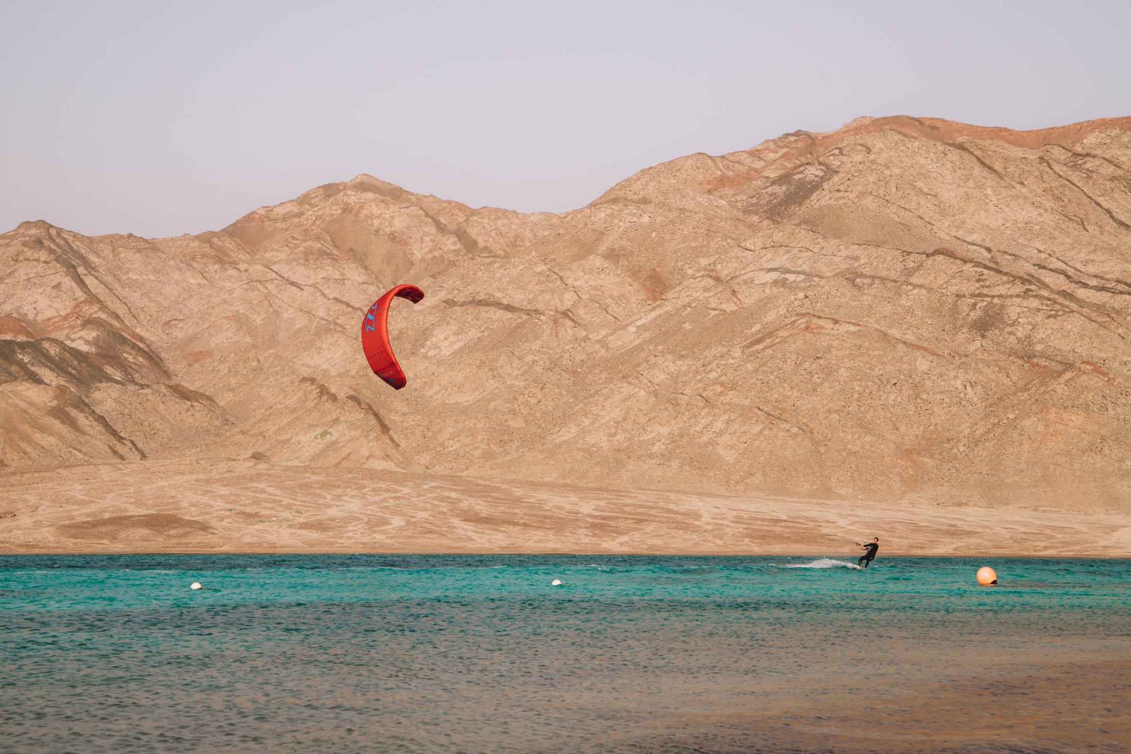 Water sports in Abu Galum