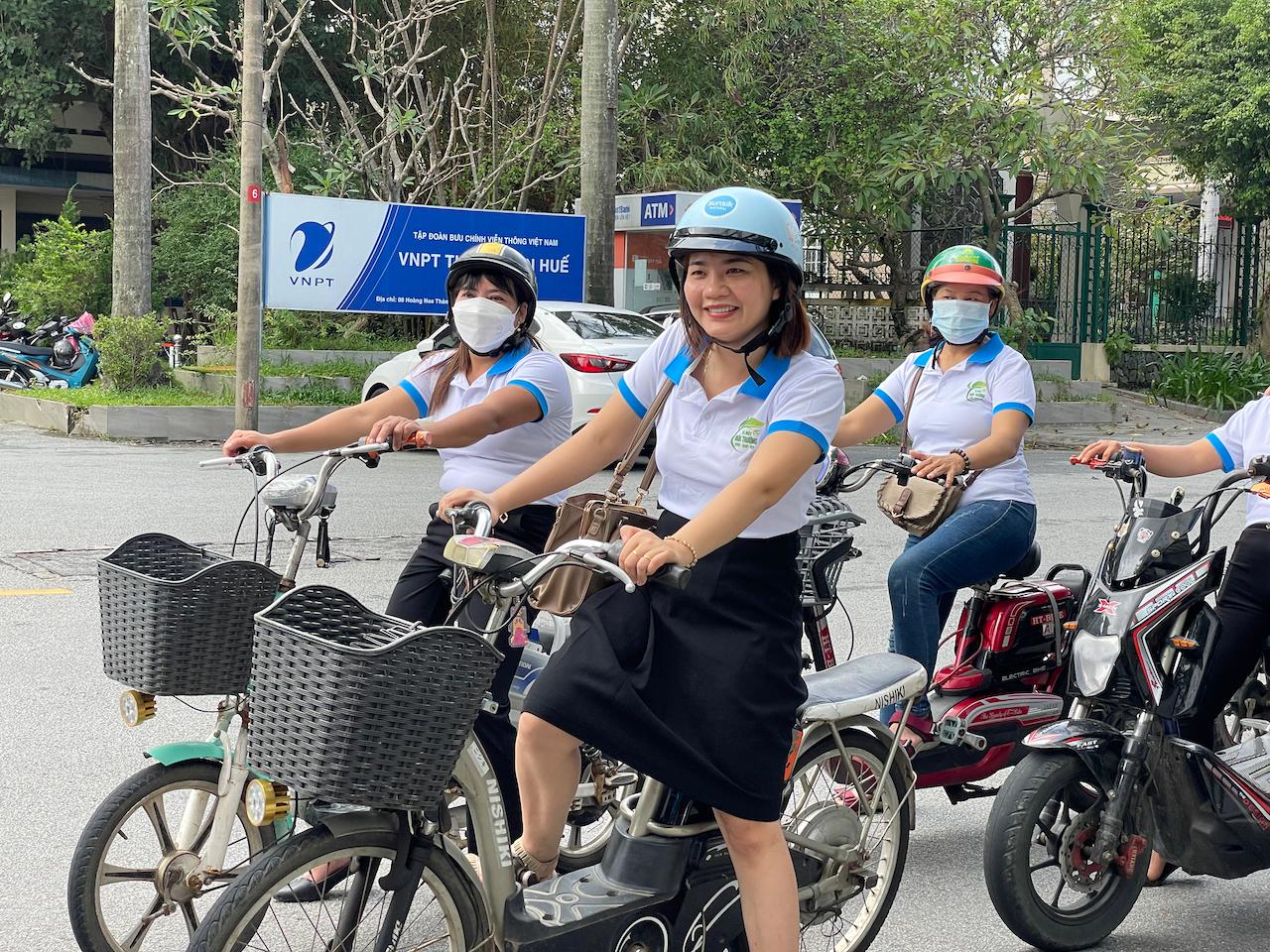 Women’s Union members use EVs daily. 