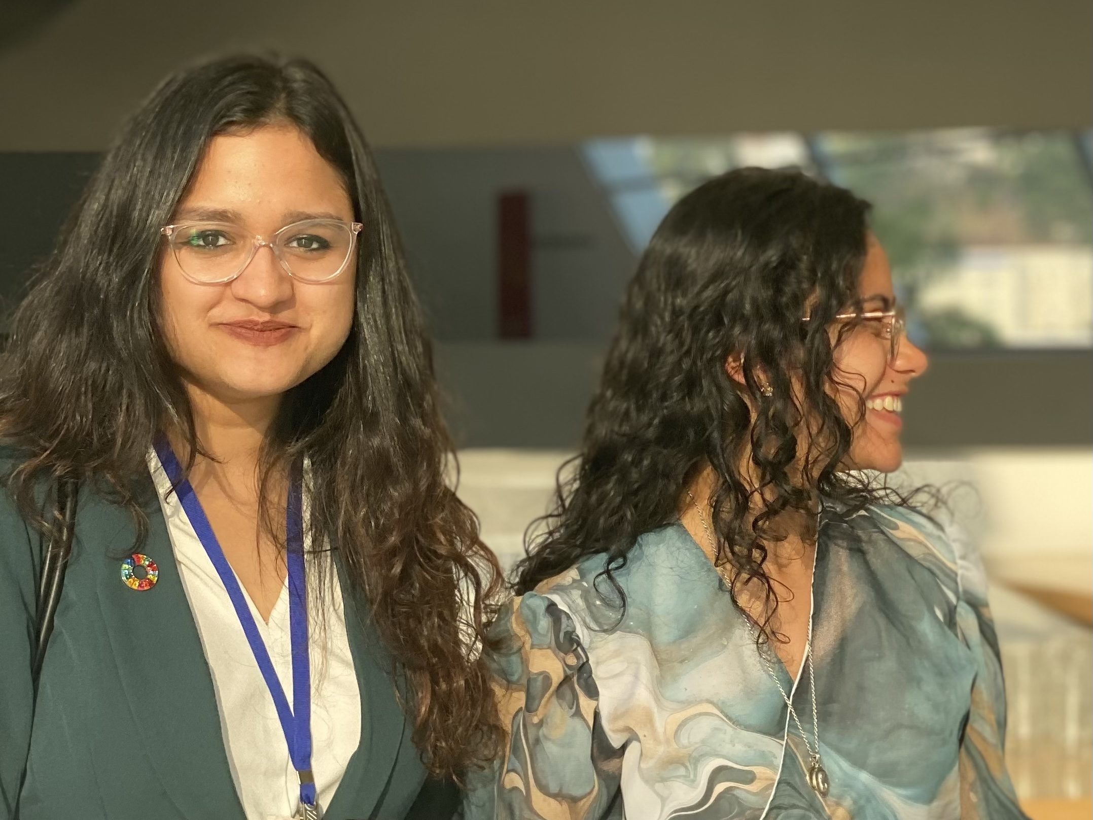 Sanvi Bhutani with other Youth4Climate awardees at the One Planet Network Forum at Rio de Janeiro. Photo credit: UNDP Rome Centre