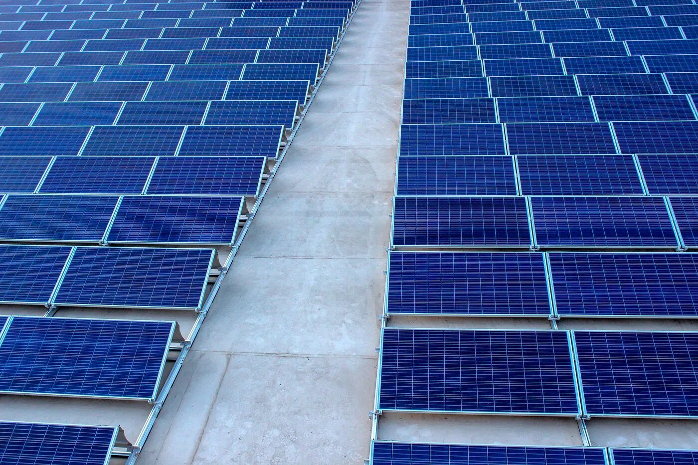 Solar panels in Sharm El-Sheikh