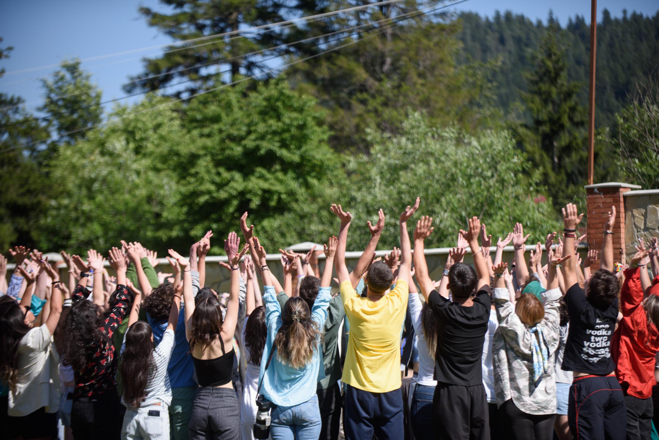 Young climate activists in Georgia