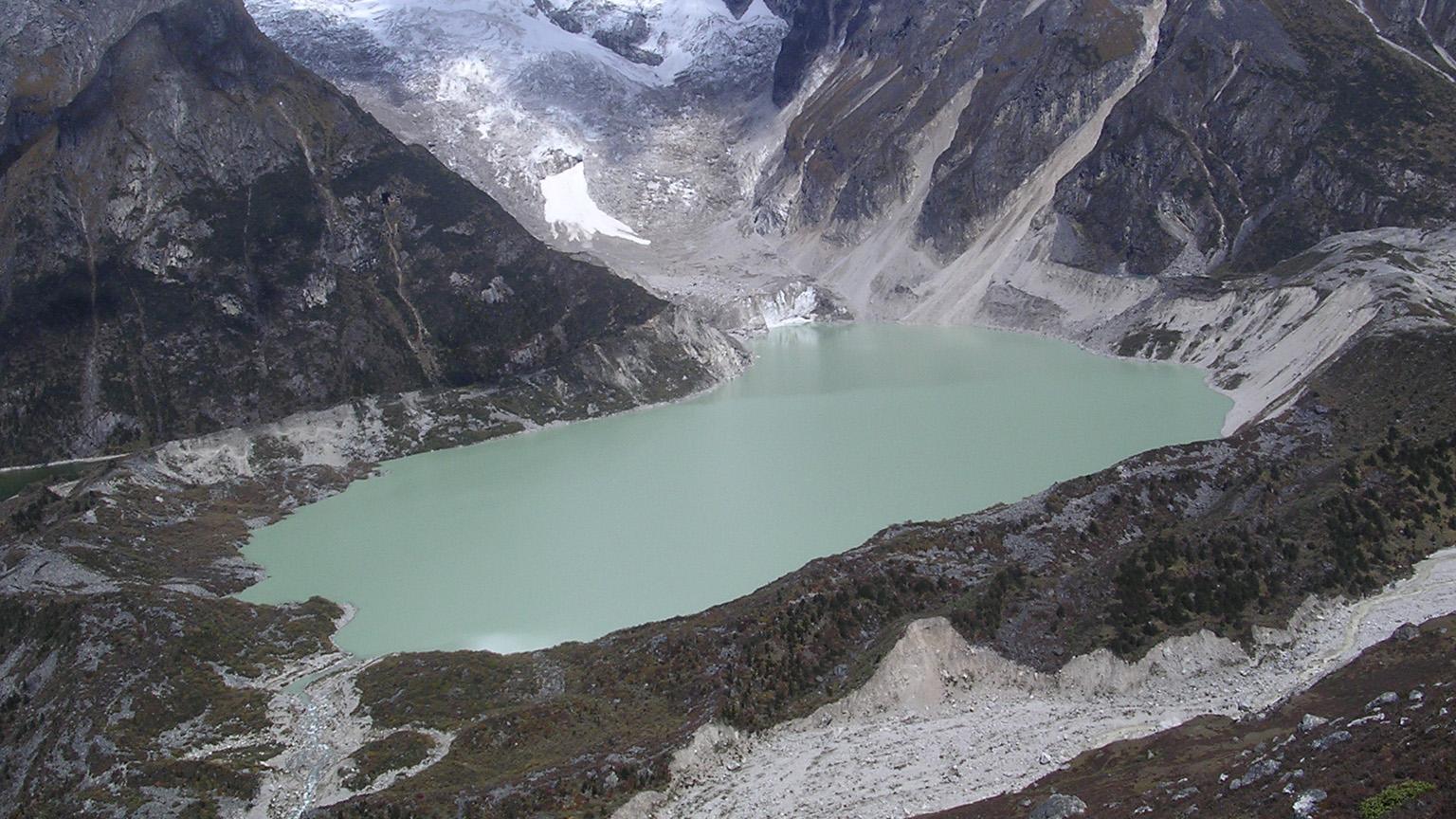 Glacier Lakes in Bhutan