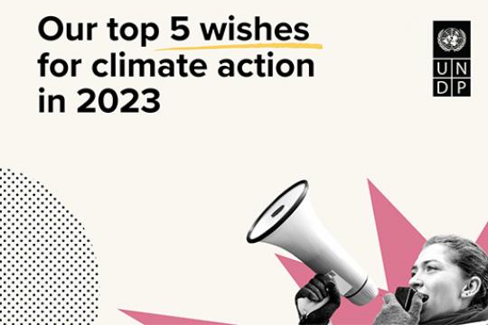 Our top 5 wishes for climate action in 2023