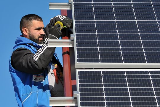 Installing solar panels to provide Montenegro with renewable energy