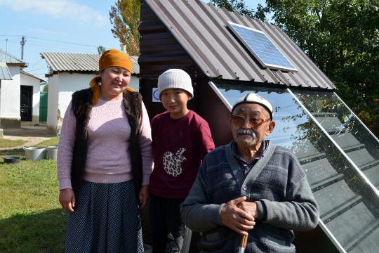 Together with partners, UNDP is working to increase access to renewable energy in rural areas of Kyrgyzstan