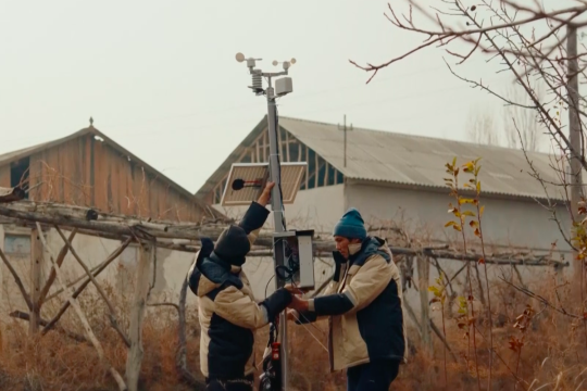 Photo: UNDP Uzbekistan early warning systems in Uzbekistan