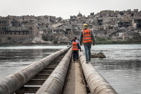 Beaucoup de ceux qui sont en première ligne de la fragilité et des conflits portent également le poids de l'urgence climatique.