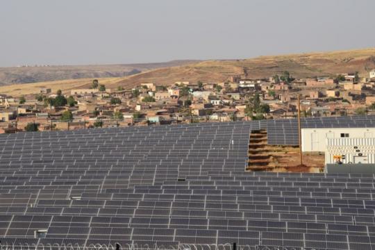 Solar panels in Eritrea