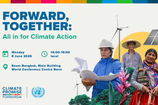 Forward, Together: All in on climate action
