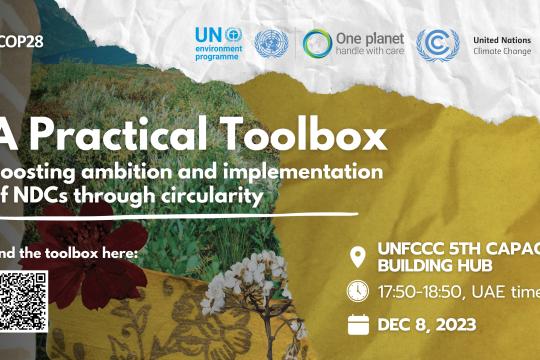 Circular economy toolbox event