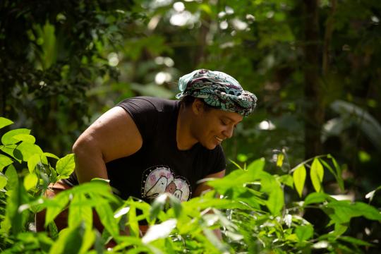 Mujer de La Mojana, Colombia