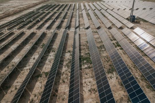 Photo: UNDP Kazakhstan Solar power plant in Kazakhstan