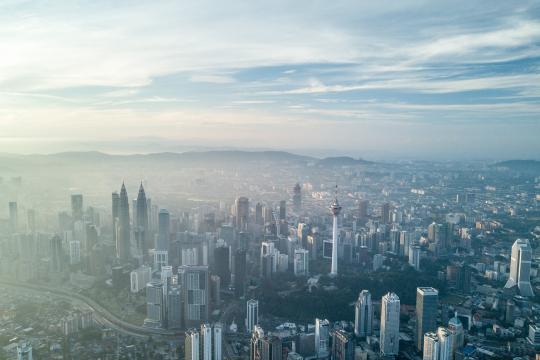 Aerial shot of downtown Kuala Lumpur, Malaysia. Photo: Luiz Cent, unsplash.com Aerial shot of downtown Kuala Lumpur, Malaysia.