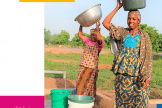Gender analysis of Ghana's NDC sectors- synthesis report cover