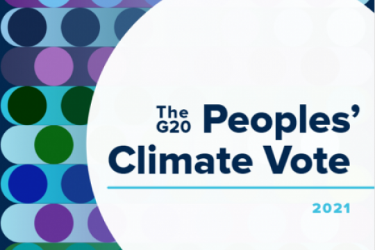 Le Vote populaire pour le climat dans les pays du G20