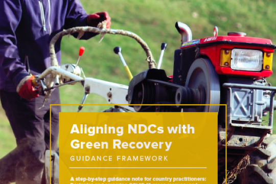 Aligning NDCs with green recovery: Guidance framework