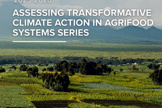 Assessing transformative climate action in agrifood systems