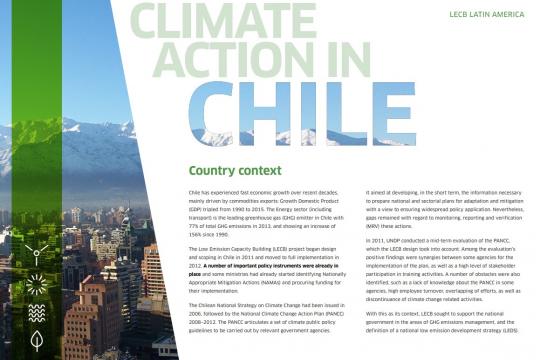 LECB Programme Impact and Results: Chile