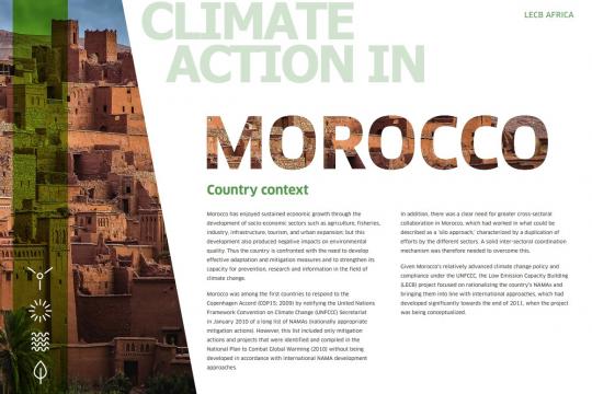 LECB Programme Impact and Results: Morocco