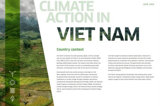 LECB Programme Impact and Results: Viet Nam