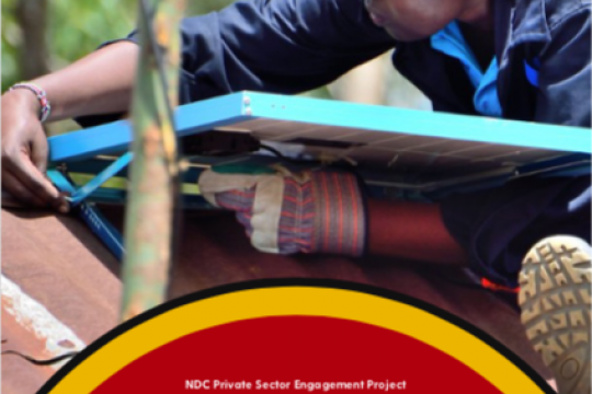 Uganda Assessment of private sector investment potential in the energy sector