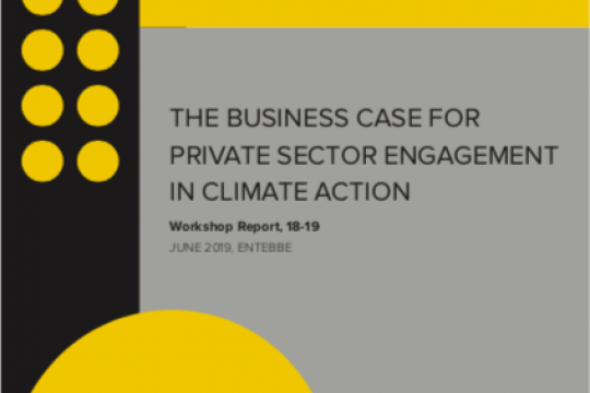 Uganda Business Case for Climate Action WS Report