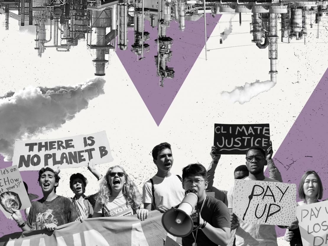 Climate justice visual