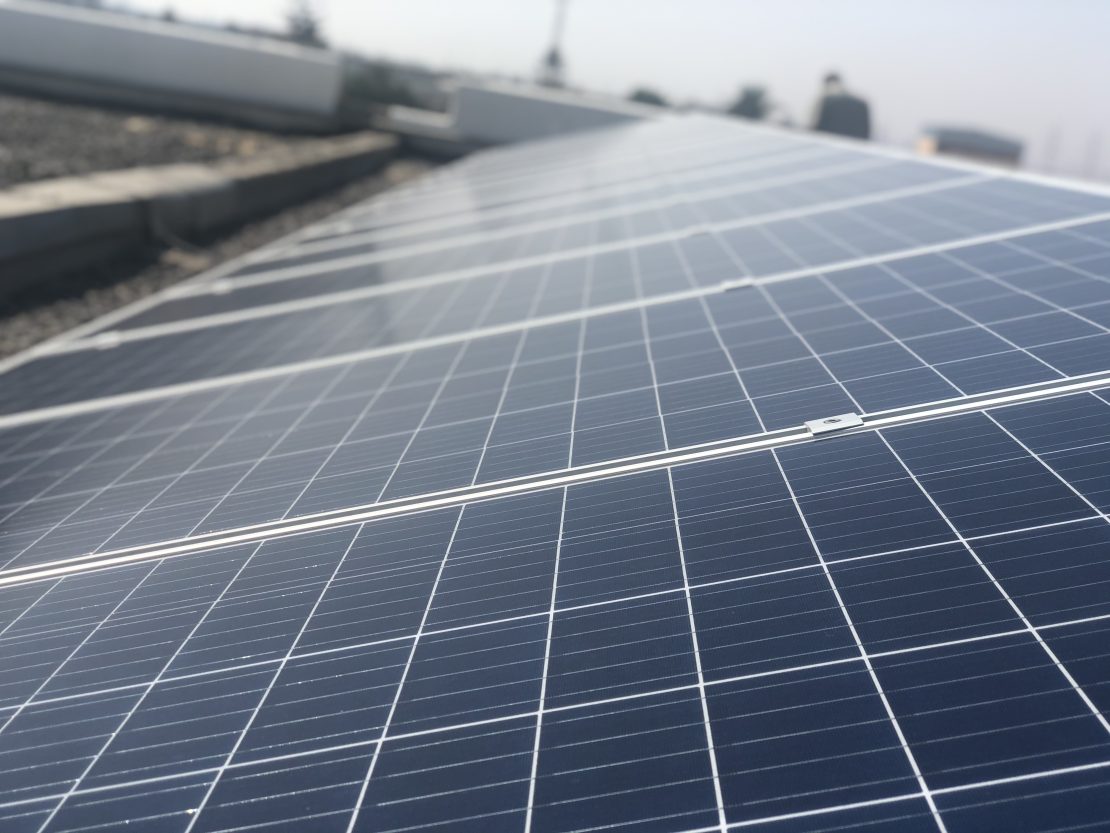 Solar panels in Sharm El-Sheikh